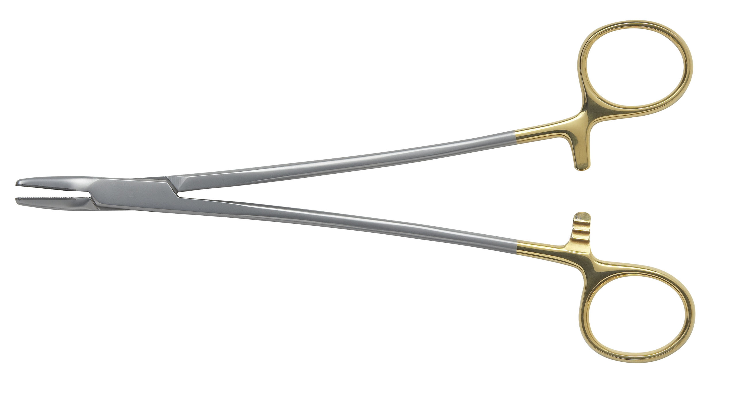 Finochietto Needle Holder Tungsten Carbide Jaws  (Serration Pitch 0.5mm for Suture Size 5 to 4/0) - Bolton Surgical