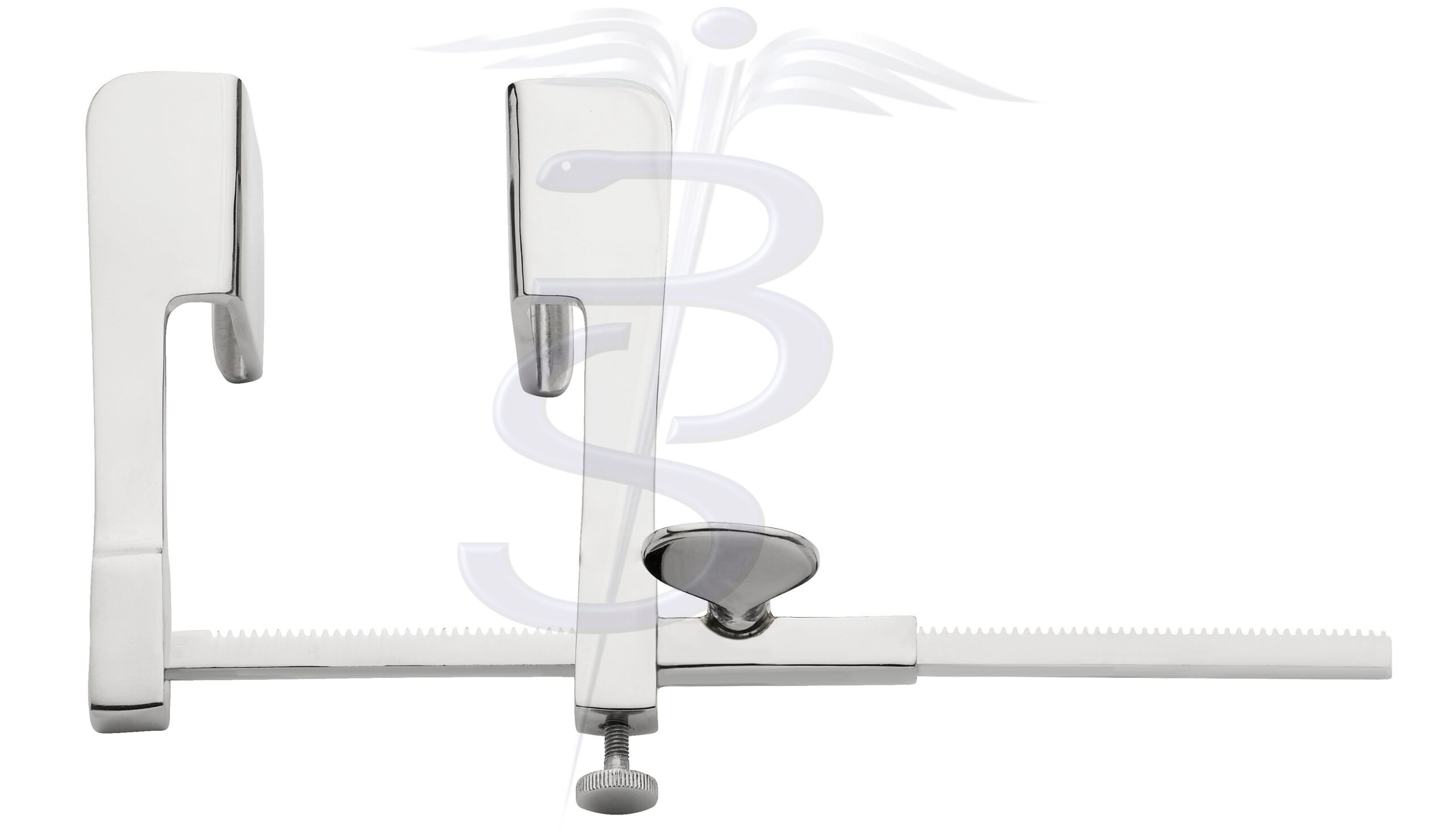 Tuffier Rib Spreader 50mm x 45mm Blades Overall Spread 165mm - Bolton Surgical